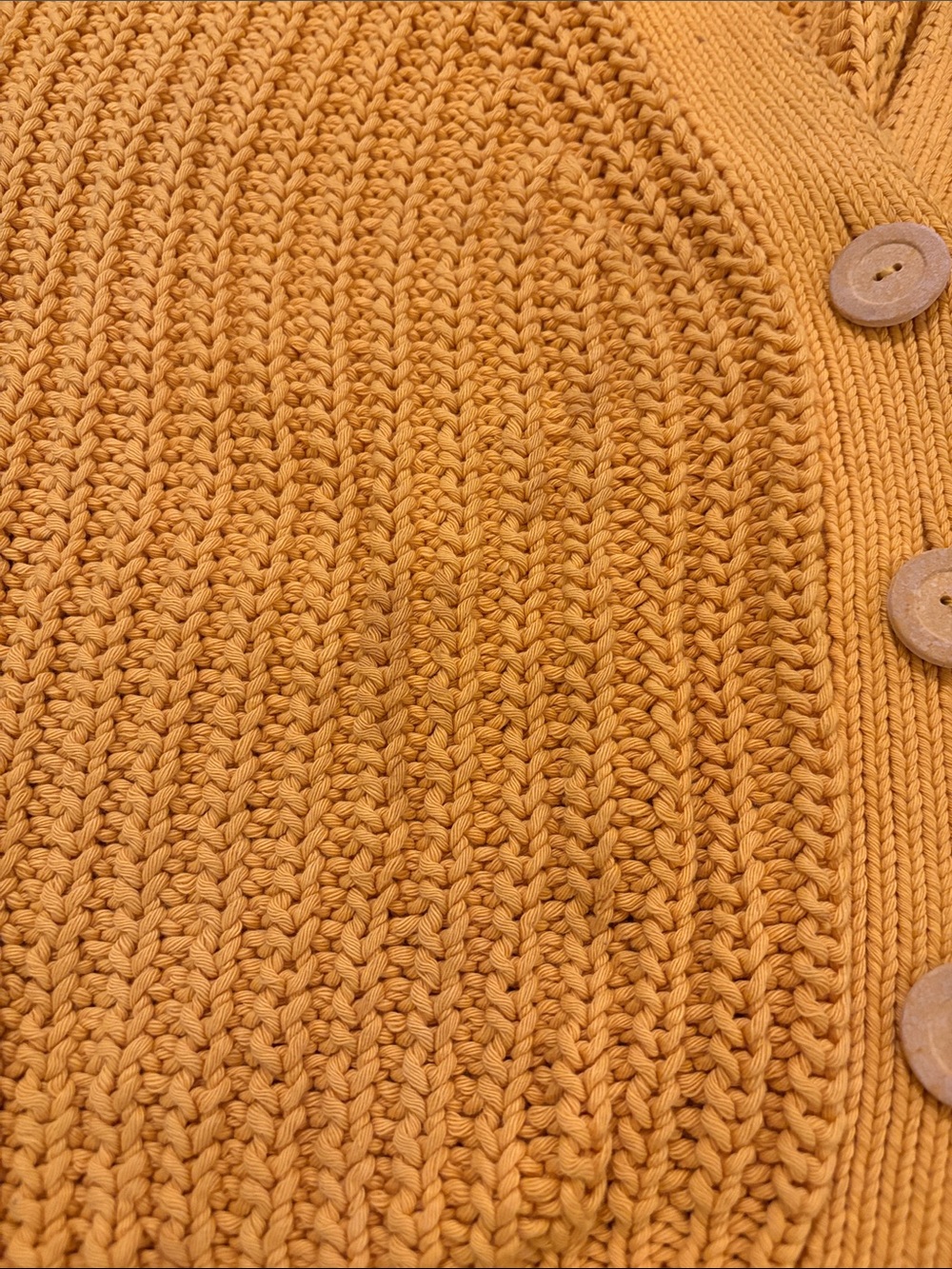 Babaa cardigan No18 in Yolk - Picture 4 of 6